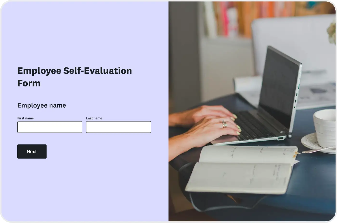 Employee Self-Evaluation Form Template | SurveyMonkey