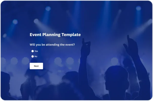 Event Planning Survey Template