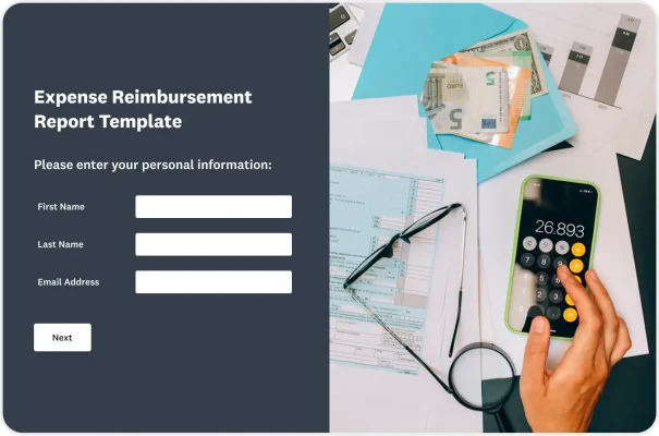 Expense Reimbursement Report Survey Template