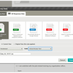 Data export formats in SurveyMonkey