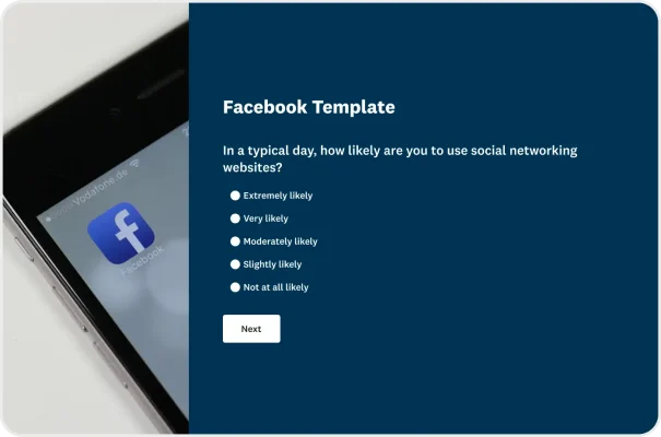 Facebook Survey Template
