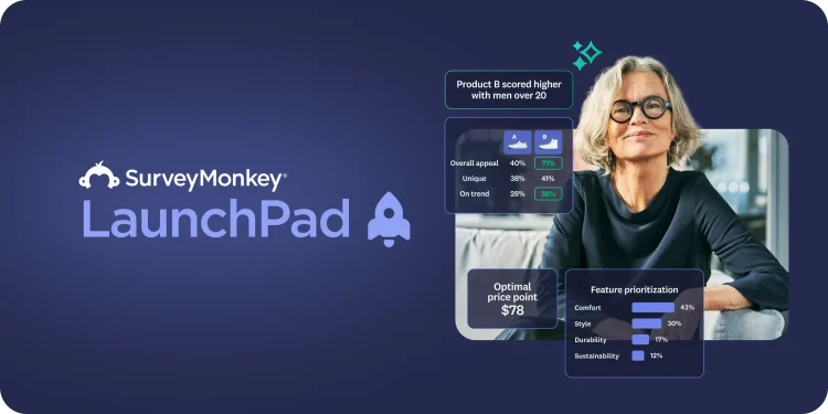 Introducing SurveyMonkey LaunchPad: Launch with confidence with automated market research solutions