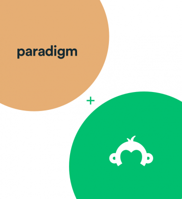 Paradigm + SurveyMonkey logo
