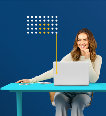 Woman at desk