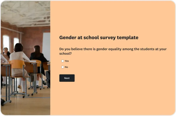 Gender at School Survey Template