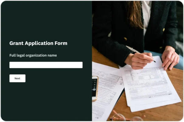 Grant Application Form Template