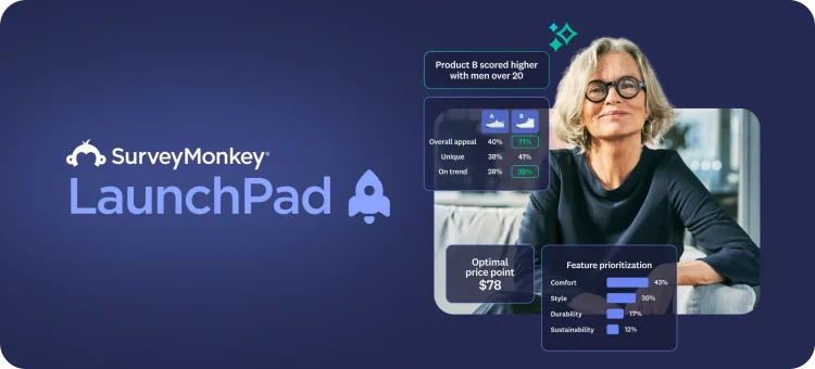 Introducing SurveyMonkey LaunchPad: Launch with confidence with automated market research solutions