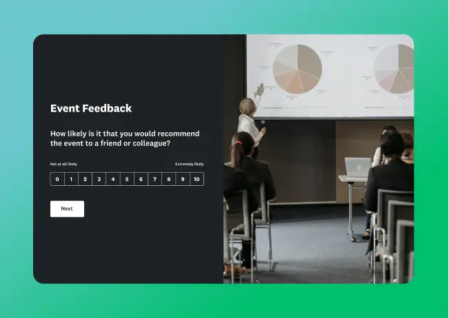 Event feedback survey template