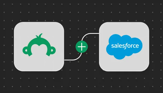 SurveyMonkey logo and Salesforce logo.
