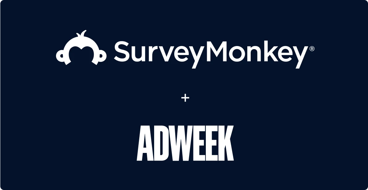 SurveyMonkey + Adweek logos