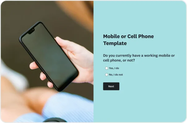 Cell Phone Survey Template