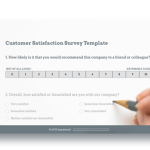 Customer satisfaction survey template