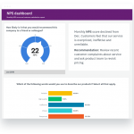 NPS dashboard