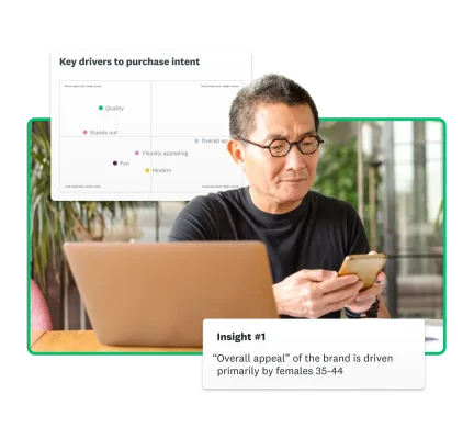 man working on laptop