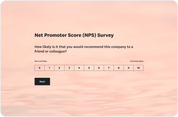 Net Promoter Score (NPS) Survey Template