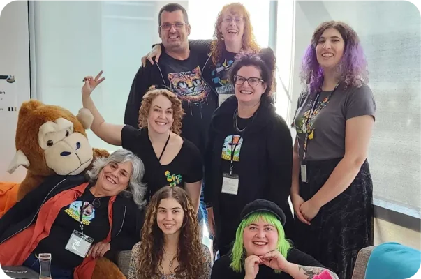 Valokuva Neurotopia-työntekijäryhmän jäsenistä