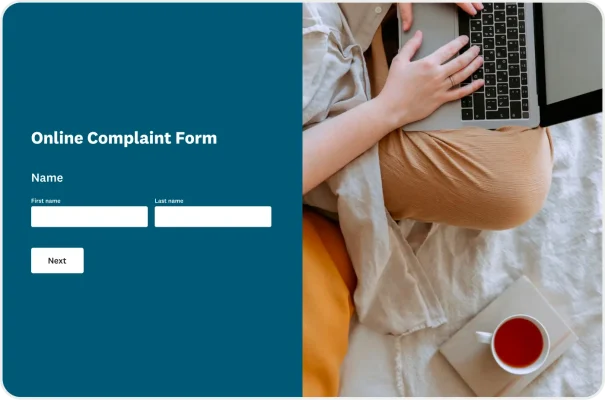 Online Complaint Form Template