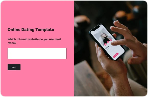 Online Dating Survey Template