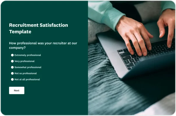 Online Employee Recruitment Survey Template