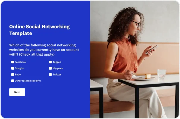 Online Professional Networking Survey Template