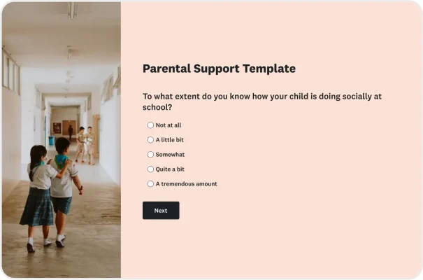 Parental Support Survey Template