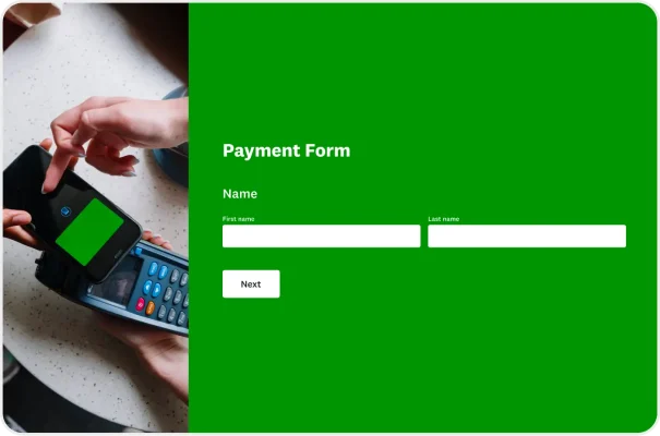 Payment Form Template