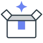 Ícono de caja