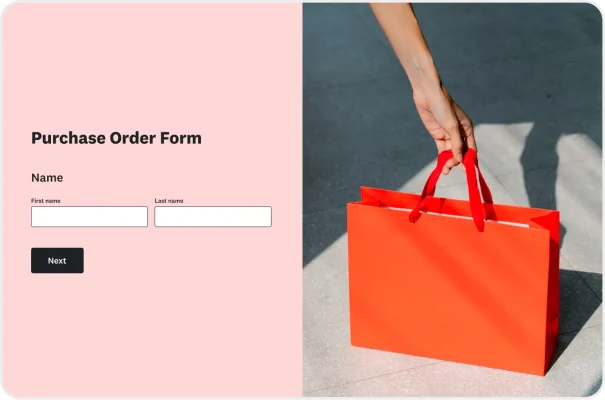 Purchase Order Form Template