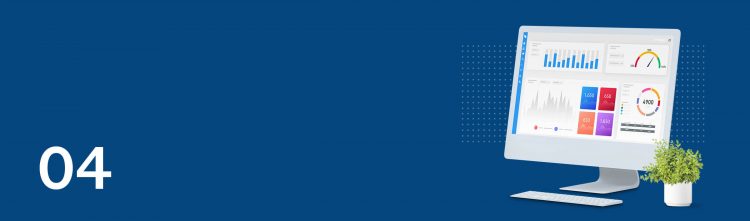 Zentrale Ansicht auf dem Computer