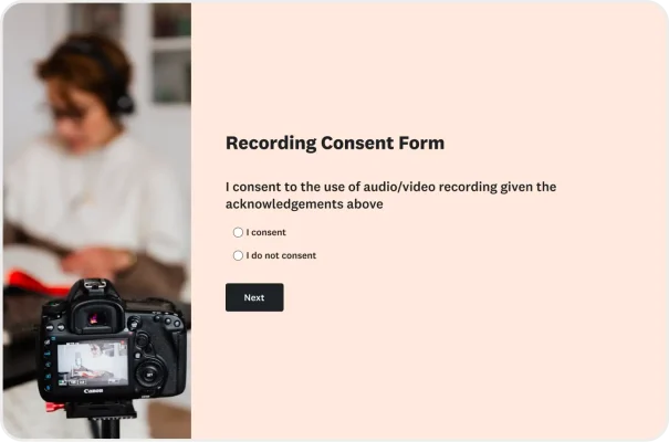 Audio Recording Consent Form Template