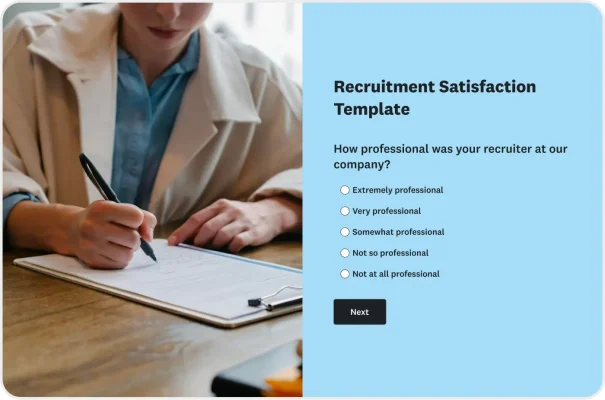 Recruitment Satisfaction Survey Template