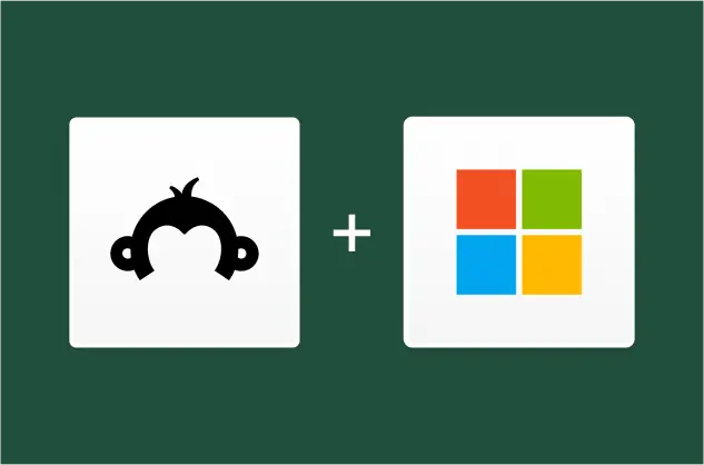 SurveyMonkey and Microsoft logos