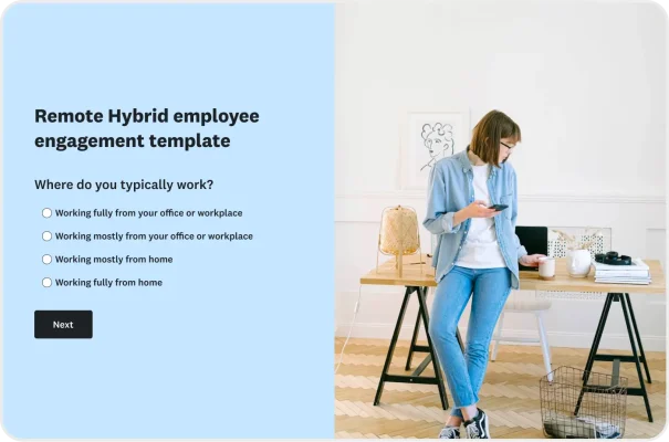 Remote Workforce Engagement Survey Template