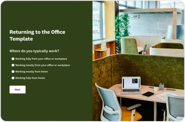 Return To The Office Survey Template
