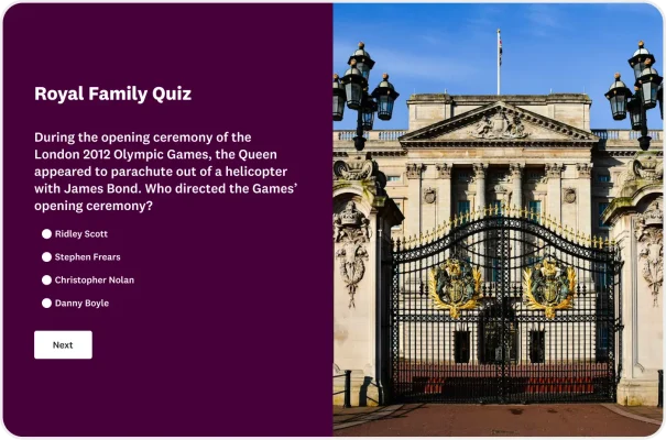 Royal Family Trivia Quiz Template