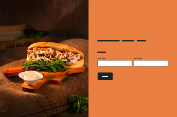 Sandwich Order Form Template