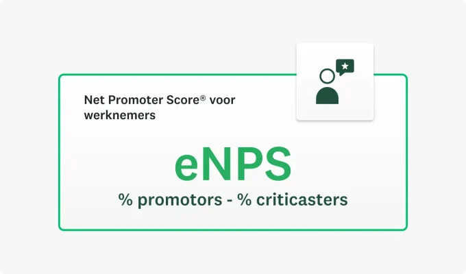 Formule eNPS (% promotors - % criticasters)