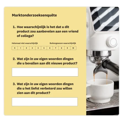 Voorbeeld van een marketingonderzoek