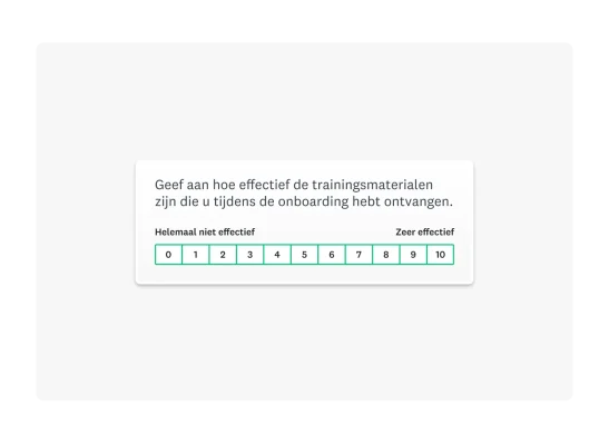 vraag voor werknemeronboarding