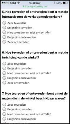 Individuele vragen op mobiel