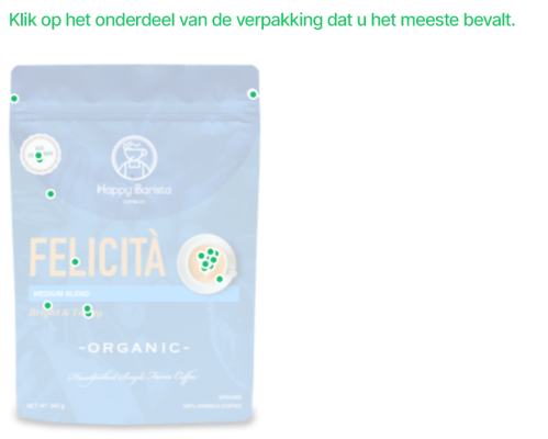 gesloten vraag met klikoverzicht