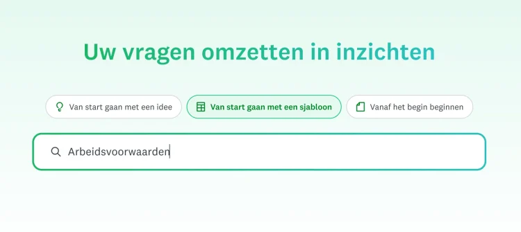 Van idee naar inzicht: Maak kennis met een eenvoudigere, snellere manier om enquêtes te maken