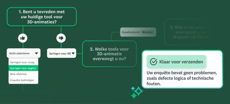 5 functies voor logica waarmee uw enquêtes nog beter worden