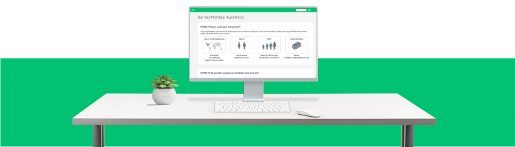 Exemplo do SurveyMonkey Audience