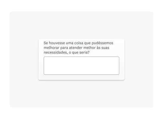 open-ended survey question