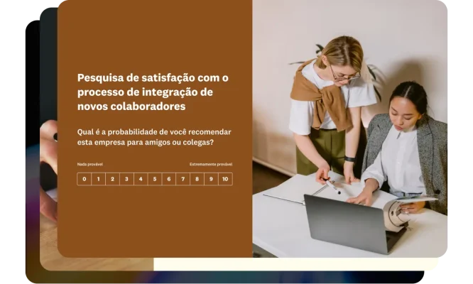 Questionário de satisfação com a integração de novos colaboradores
