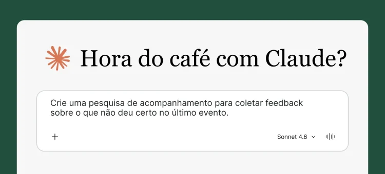 Novo: crie e analise pesquisas diretamente no Claude
