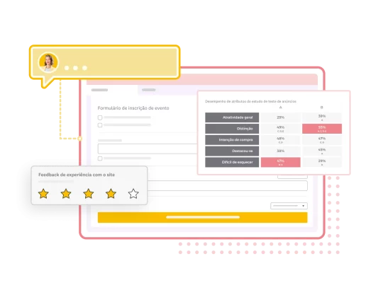 pesquisa de feedback de clientes