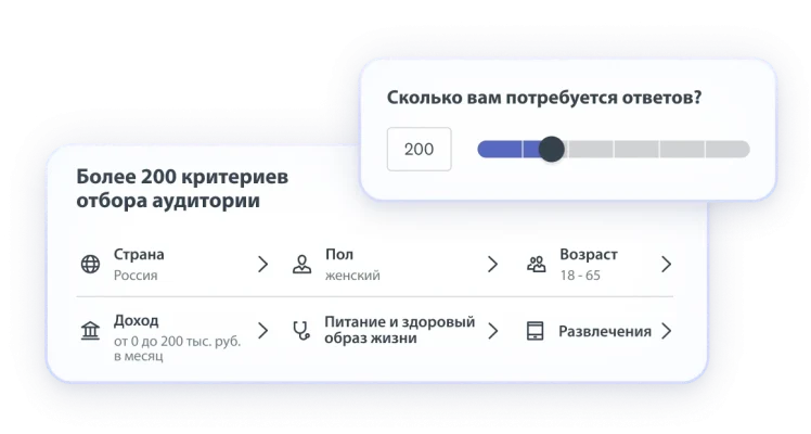 Онлайн-панель для получения целевых ответов в продукте LaunchPad
