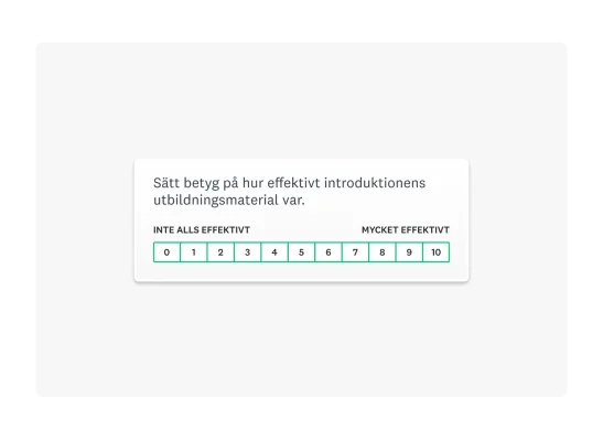 fråga för medarbetarintroduktion